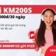 KM200S Viettel nhận ưu đãi data cước thoại