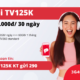 Gói cước TV125K Viettel – 2GB/ ngày, Free TV360