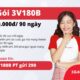 3V180B Viettel, ưu đãi data, gọi thoại siêu rẻ
