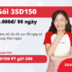 3SD150 Viettel nhận 3GB tốc độ cao mỗi ngày